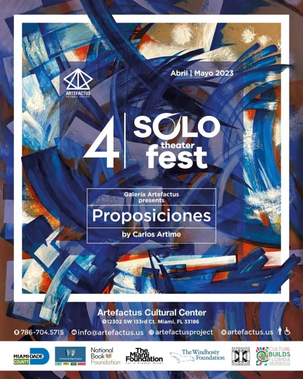 Solo Theater Fest - Proposiciones