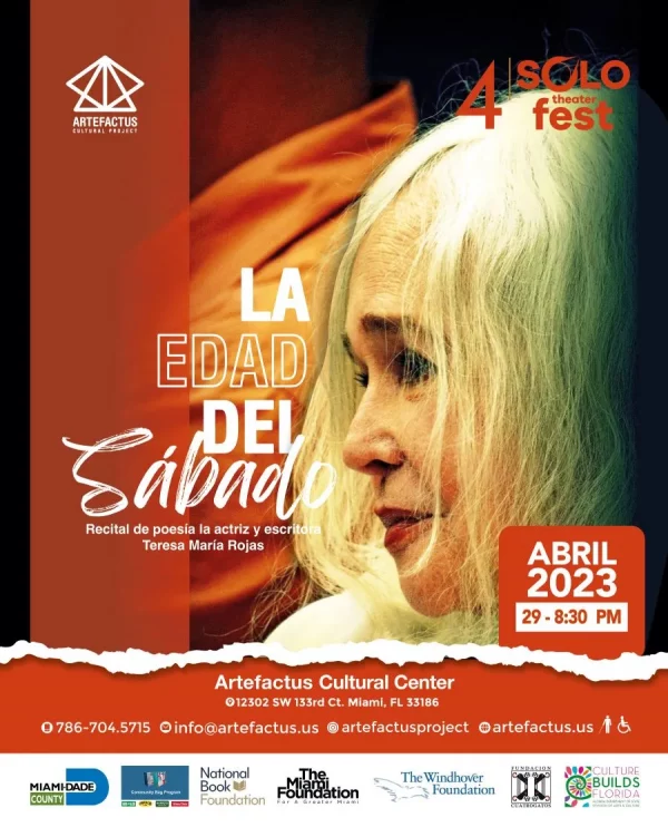 Recital de poesía de Teresa María Rojas - Solo Theater Fest