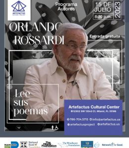 Programa Autores: Orlando Rossardi lee sus poemas